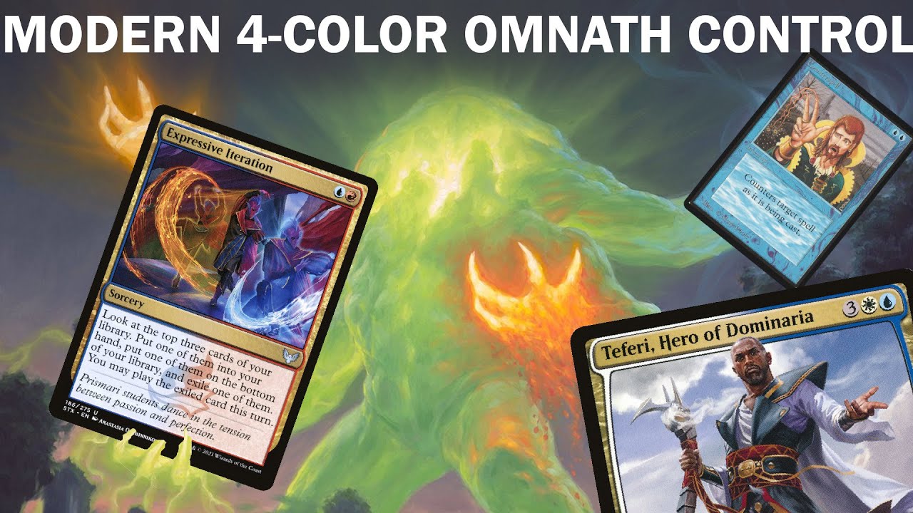 ELEMENTAL, MY DEAR! Modern 4-Color Omnath Control. Planeswalkers, Counterspell, Leyline Binding MTG