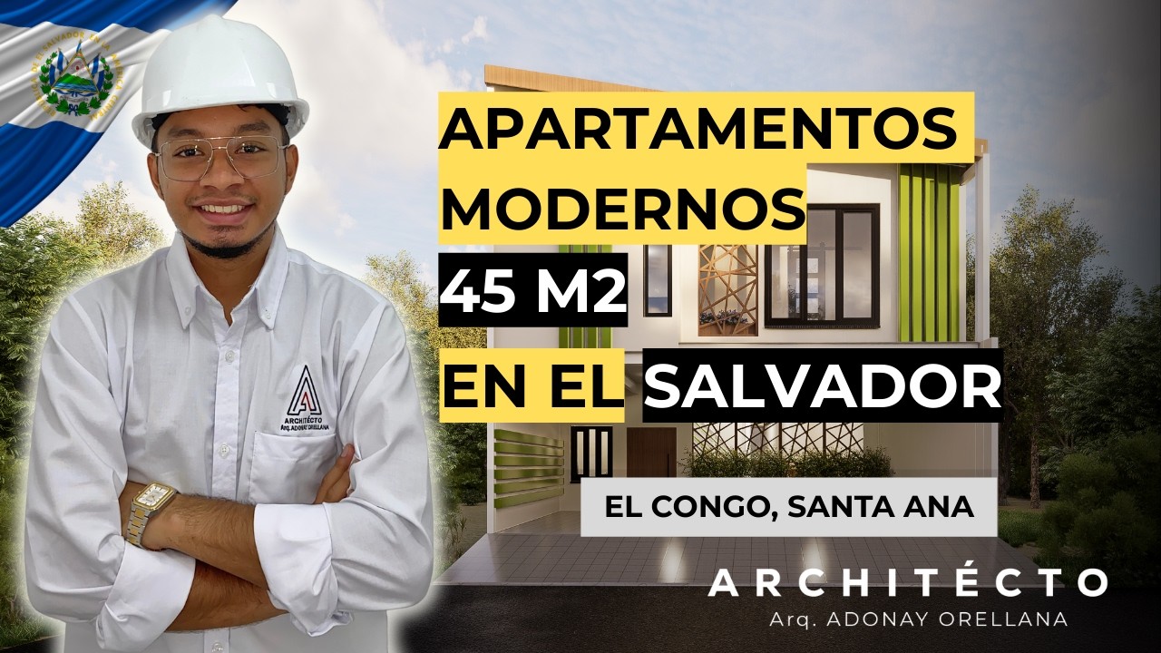 ¡DISEÑO DE APARTAMENTOS MODERNOS EN SANTA ANA, EL SALVADOR! 🇸🇻🏠🚨