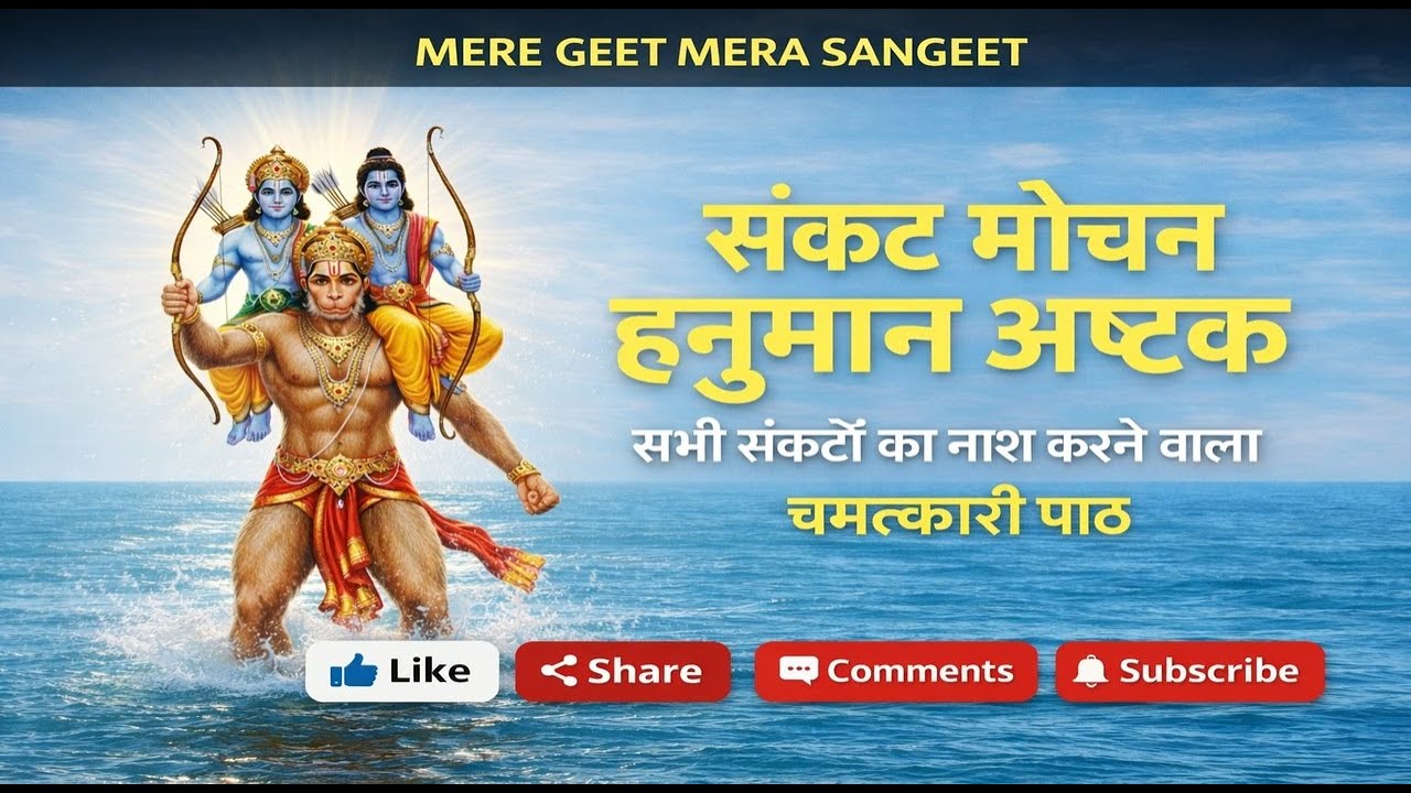 संकट मोचन हनुमान अष्टक Sankat Mochan Hanuman Ashtak | सभी कष्टों का नाश करने वाला शक्तिशाली पाठ