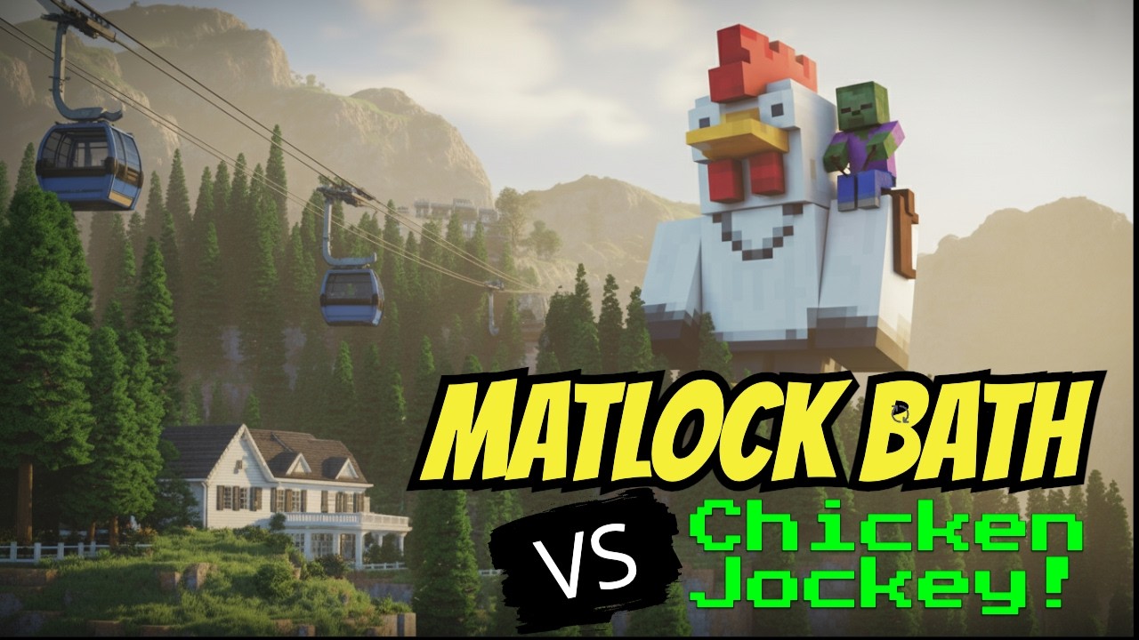 CHICKEN JOCKEY Охота на Lovers Walk: Matlock Bath! (видеоблог DJI Osmo 360)
