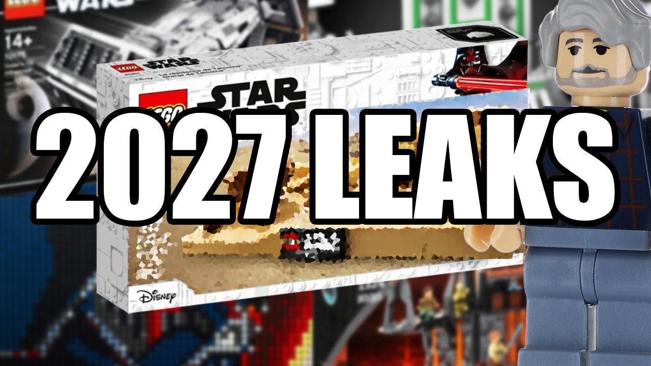 ОГРОМНЫЕ УТЕЧКИ LEGO Star Wars 2027! Джордж Лукас, UCS Вейдер И НЕ ТОЛЬКО!