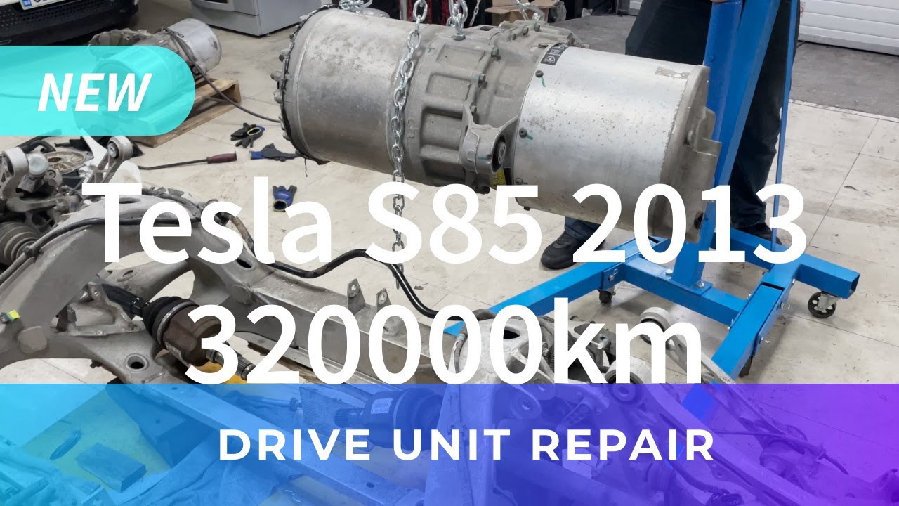 Tesla S85 Drive unit refurbish - noise and isolation