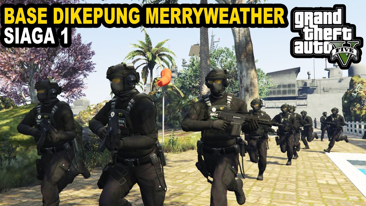 BASE KITA YANG DI PANTAI SIAGA 1 - GTA 5 MOD ZOMBIE SURVIVAL 