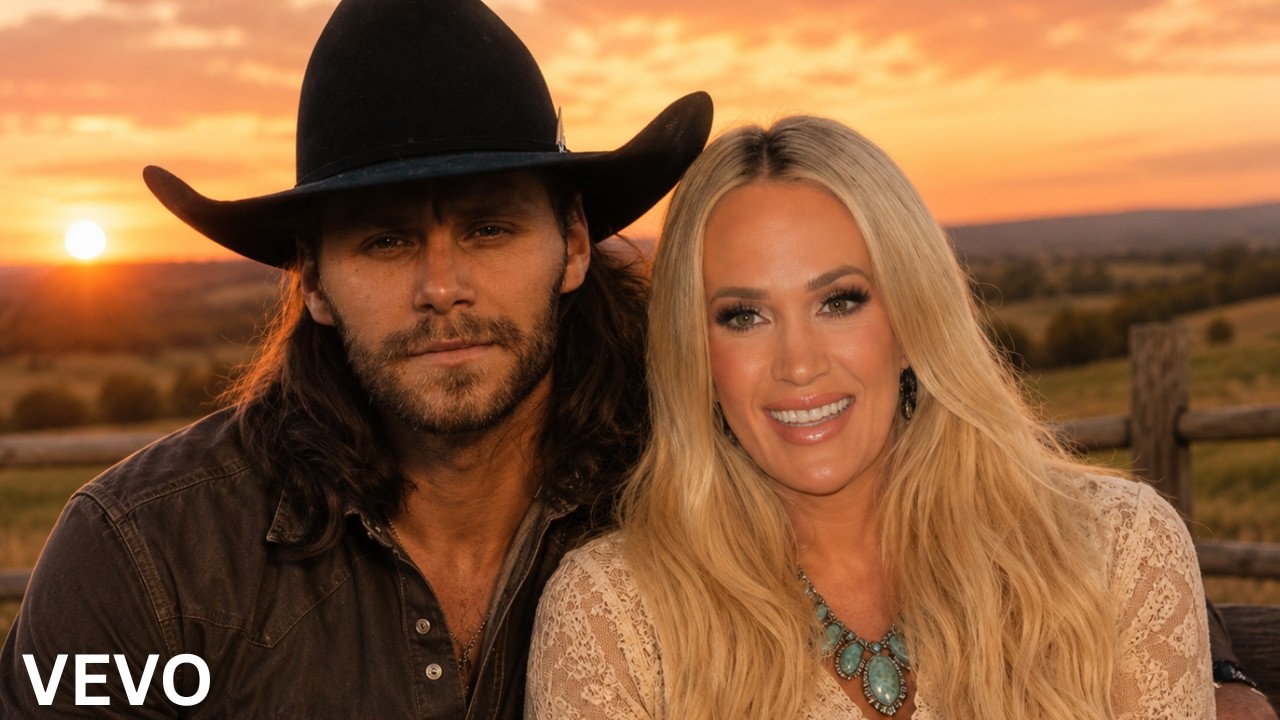Warren Zeiders Ft Carrie Underwood  - Honey Eyes And Southern Night (Lyrics Video 2026)