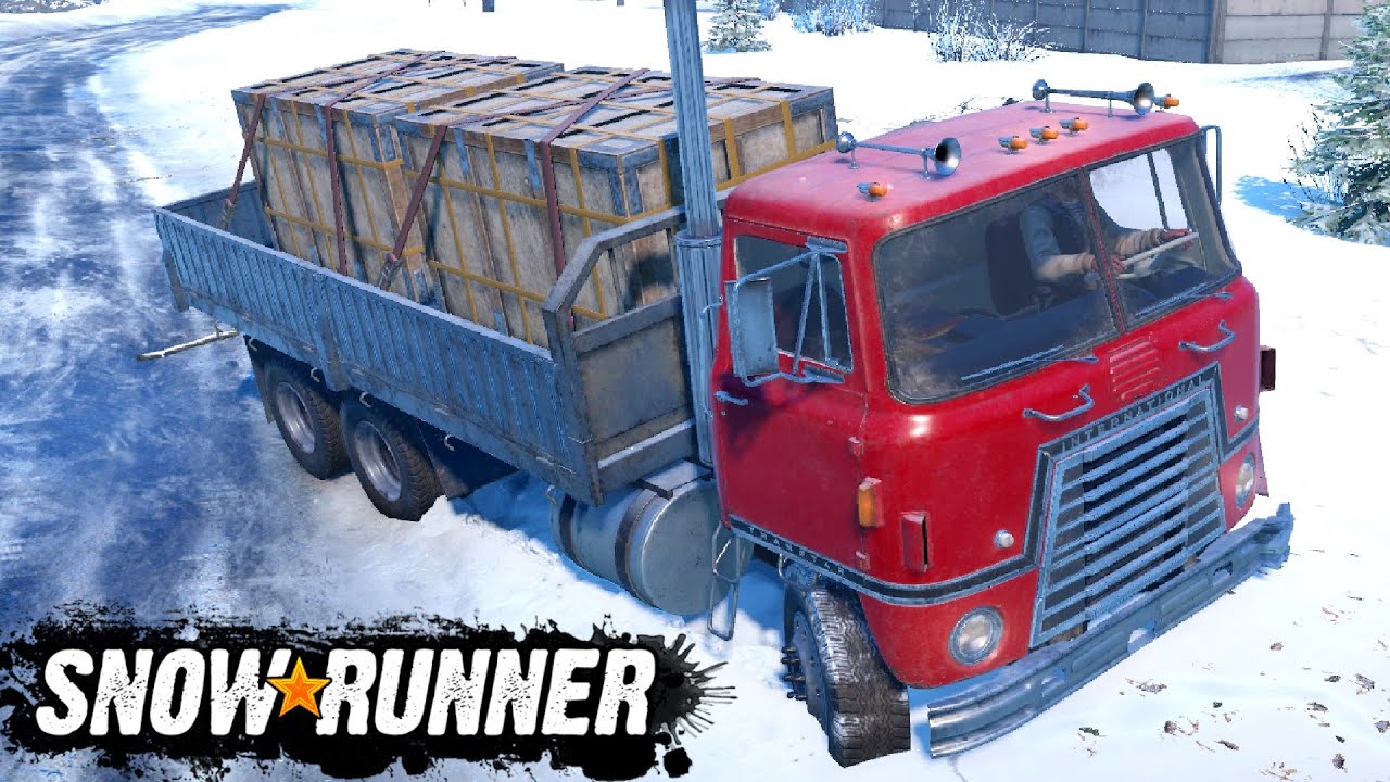 Zaśnieżone drogi Alaski - SnowRunner | #4