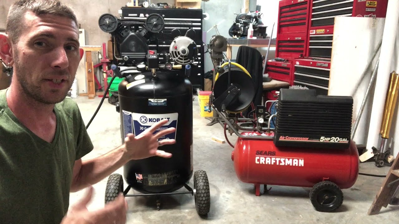 Air Compressor SCFM comparison