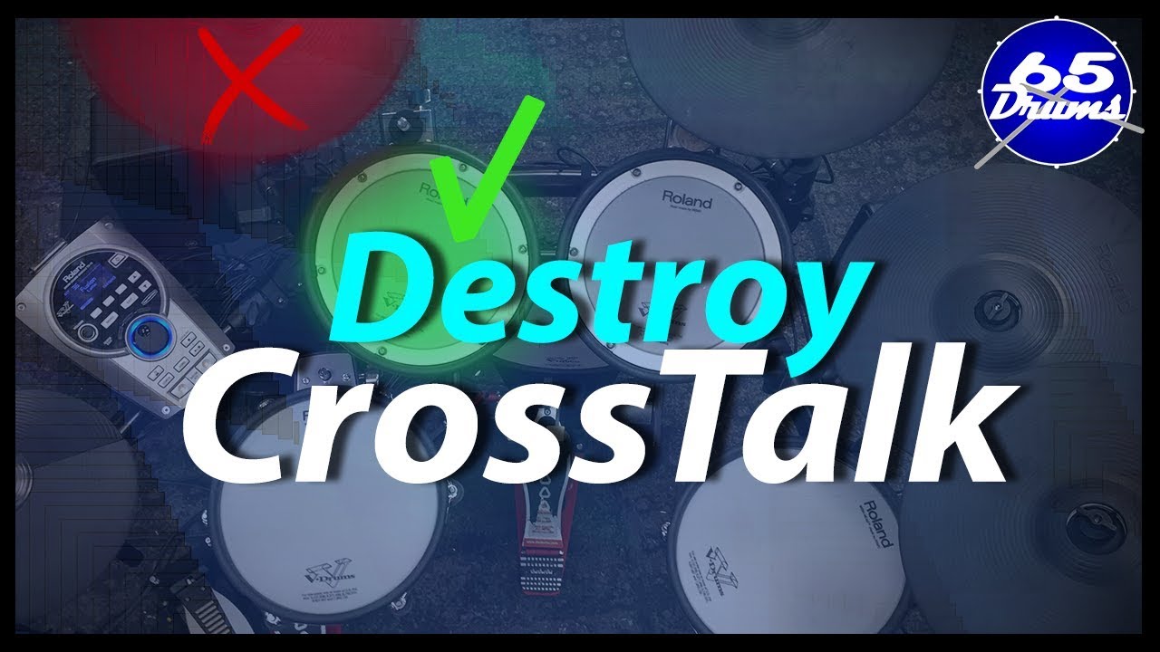 Fix CrossTalk False Triggering On Your Electronic Drums (edrums 101)