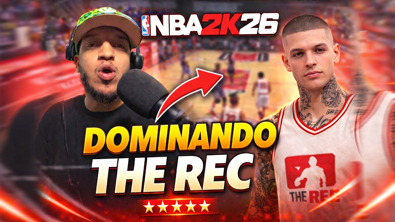 PARTIDO EPICO 🦌⚡ Jugando REC con RANDOM - NBA2K26 🏀