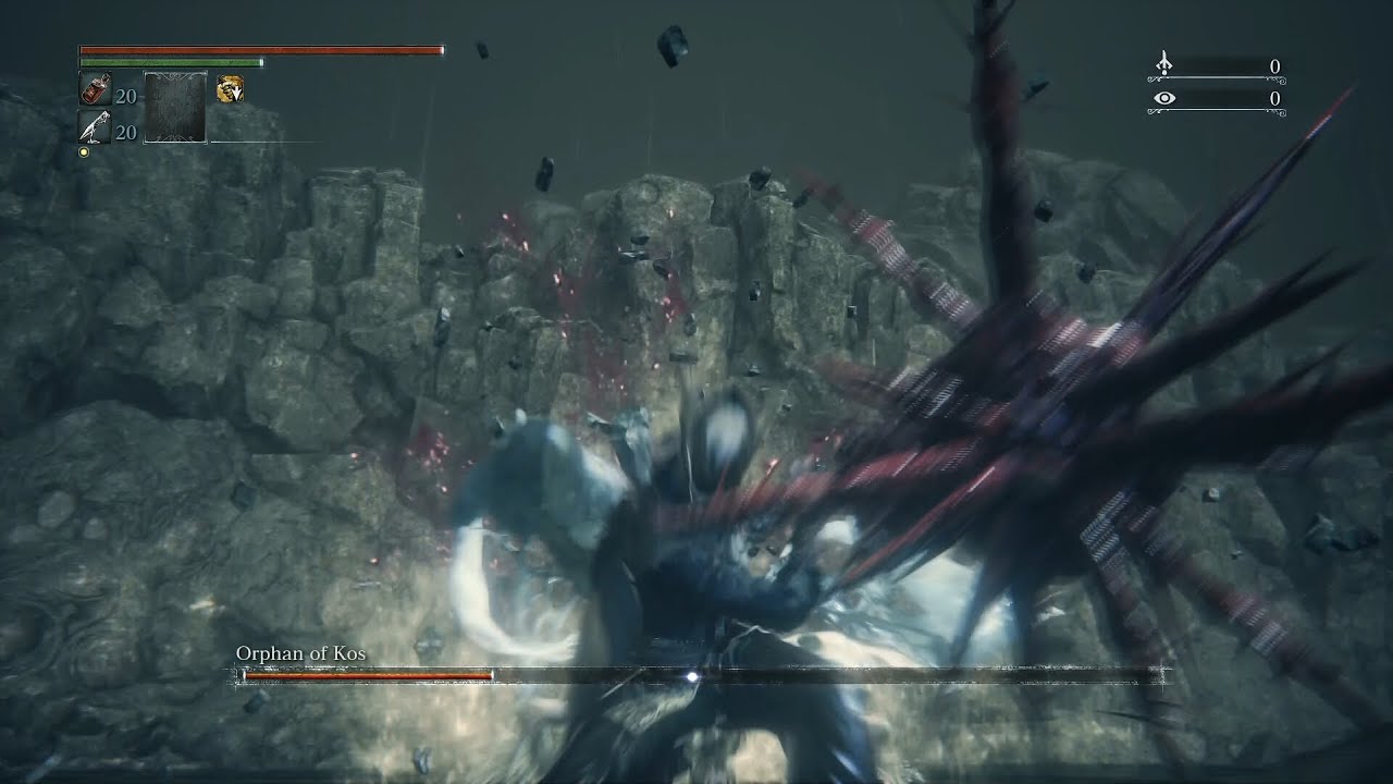 Bloodborne - Bowblade, Chikage, Bloodletter vs NG+7 Orphan of Kos 