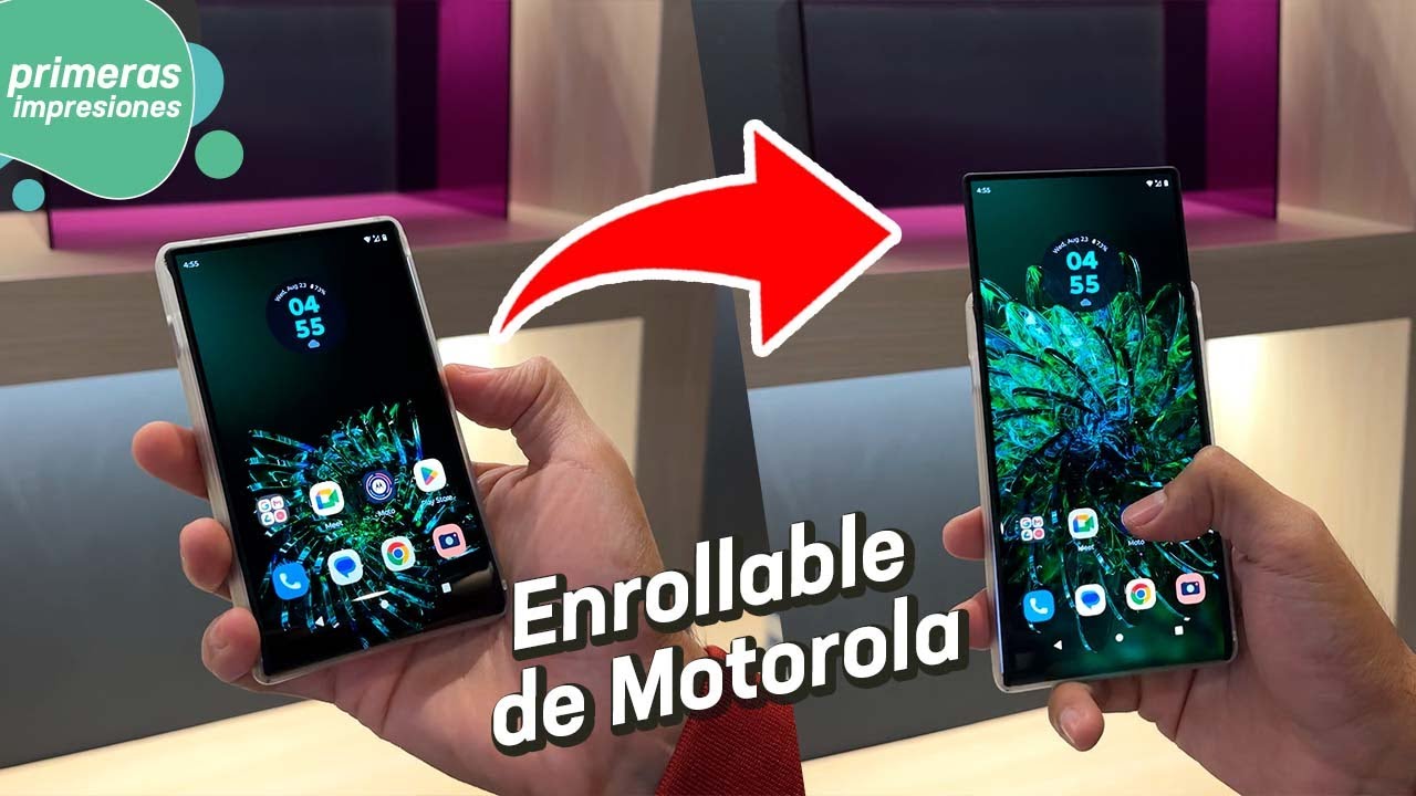 As&iacute; es el celular ENRROLLABLE de Motorola | Primeras Impresiones