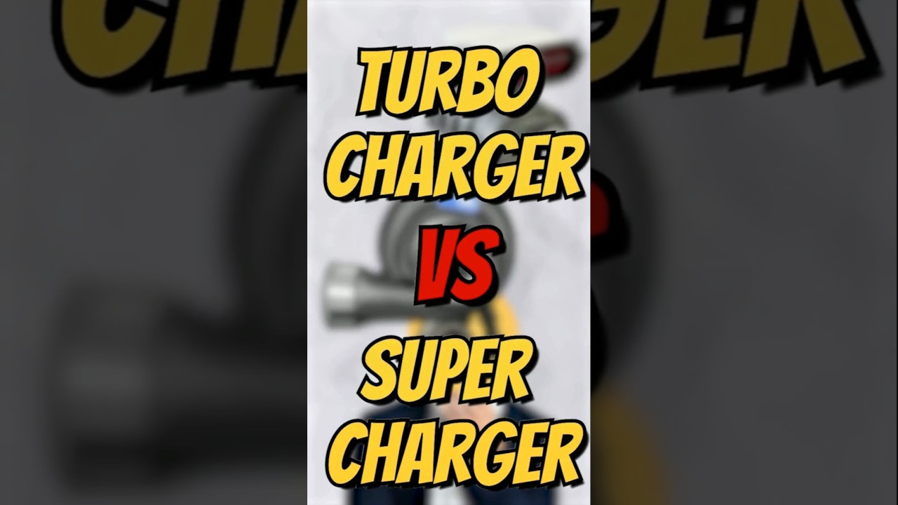 Turbocharger VS Supercharger Which one is BETTER?