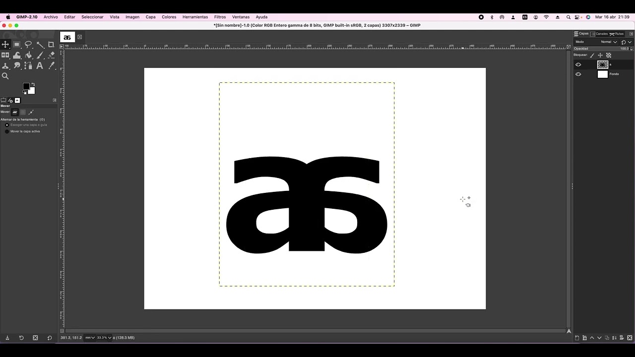 Logotipo con GIMP