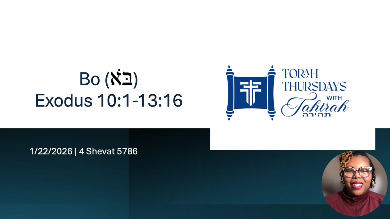 Torah Thursdays with Tahirah: Parashat Bo