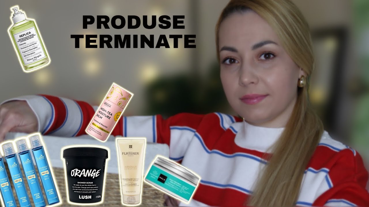 Empties | Produse terminate in ultima perioada