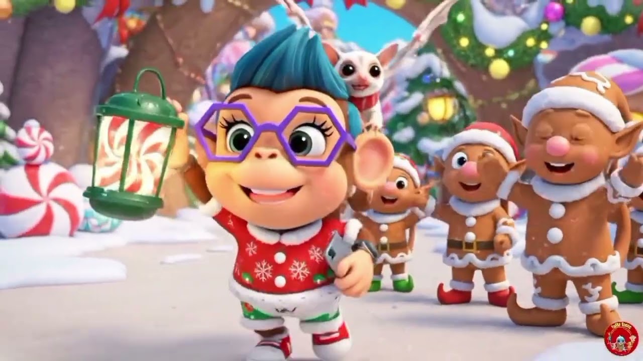 Danish | Johnny Honningkagehus Eventyrland | Johnny Gingerbread House Wonderland
