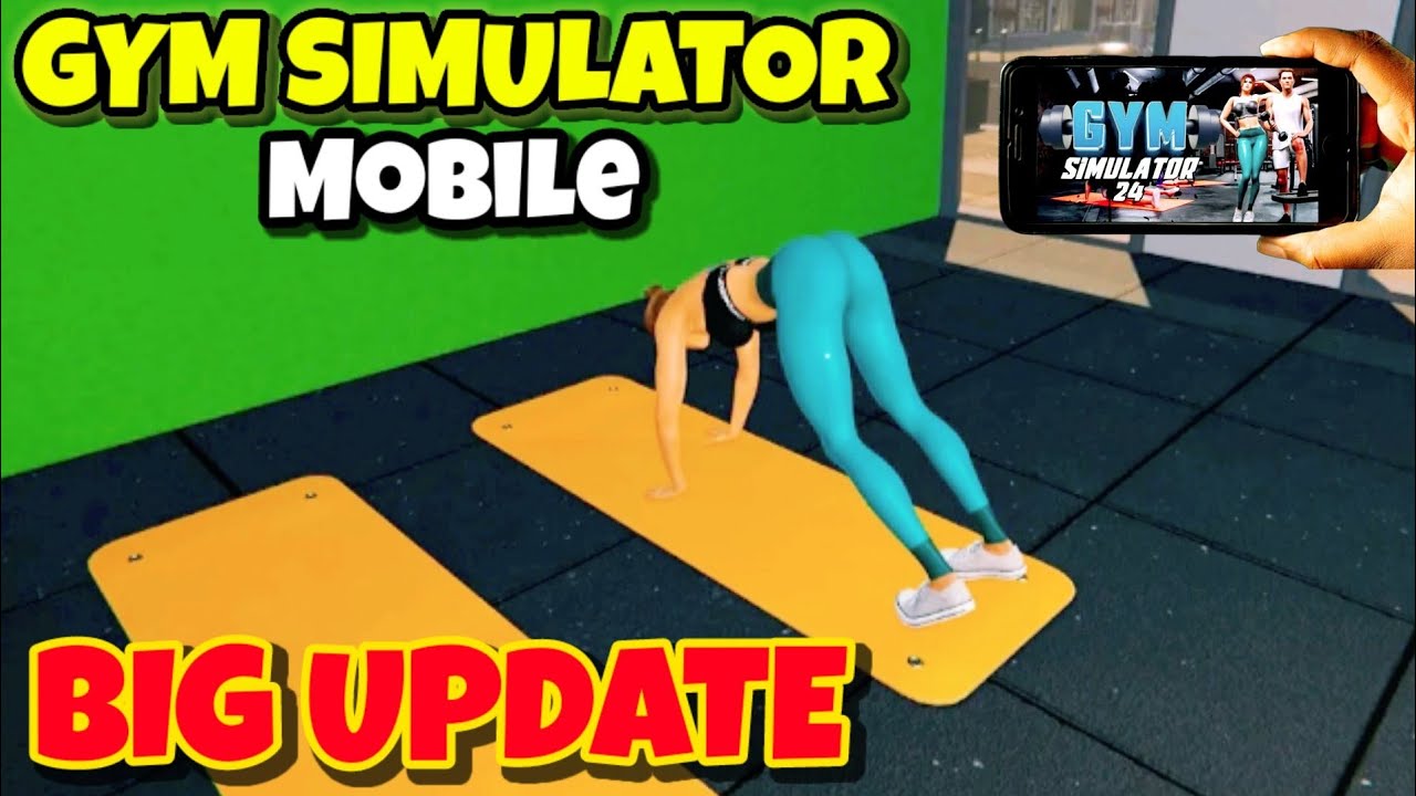 GYM SIMULATOR 24 MOBILE BIG UPDATE 🤑 ADD NEW FEATURES....