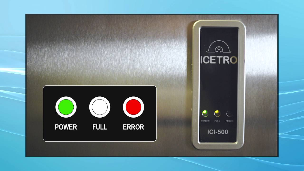 ICETRO, MODULAR ICE MAKER SERVICE MOVIE