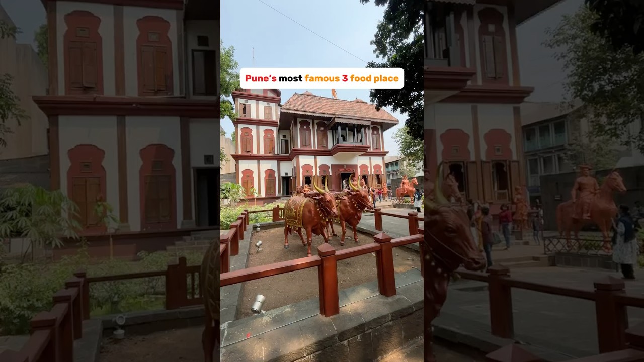 Famous food places of Pune ✨🤤#pune #punecity #foodblogger #travel