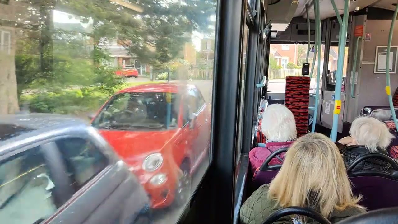 *Rattly* Onboard: First Chelmsford YX11 AFZ 44177, working the c6 to Great Baddow BAE Systems