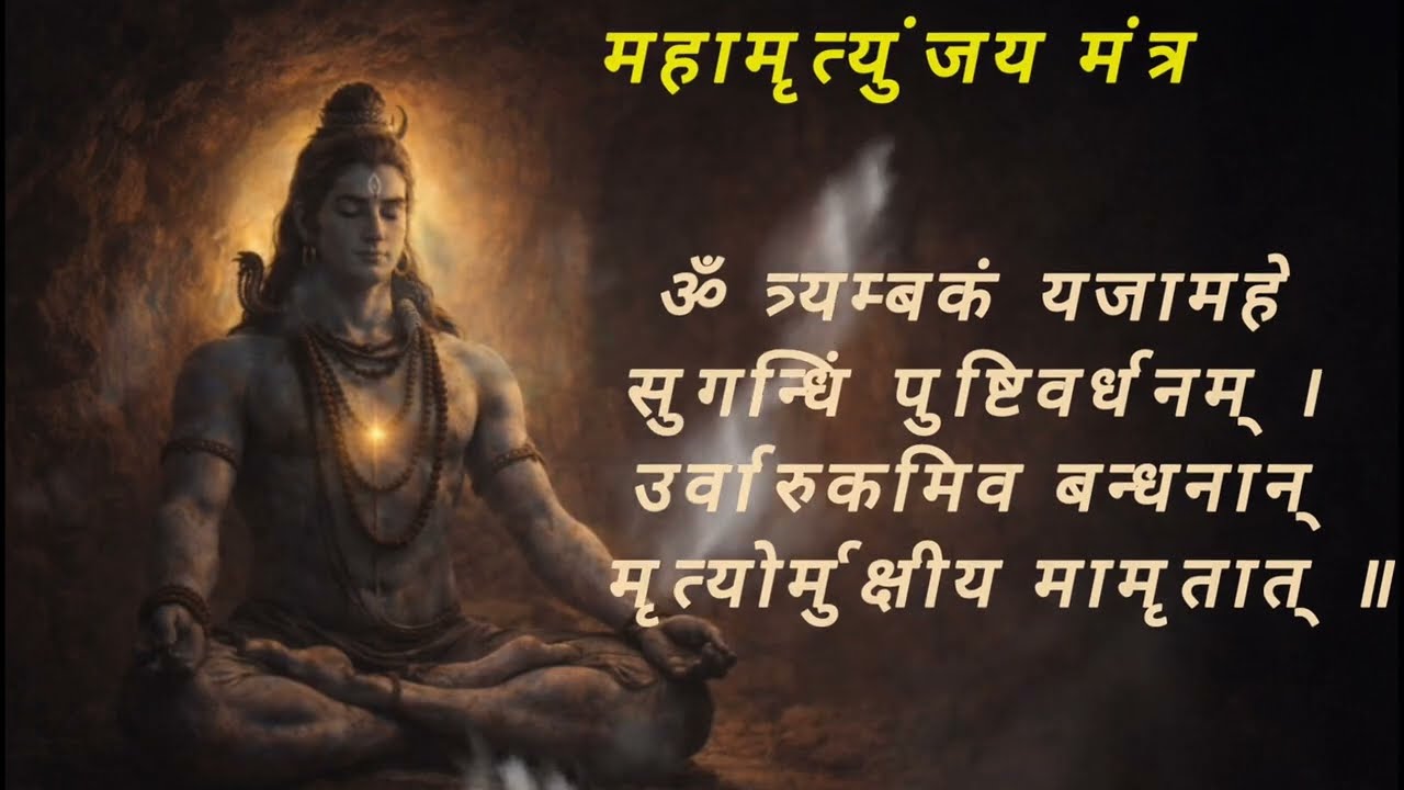 महामृत्युंजय मंत्र || जब ओंकार में विलीन होता है मृत्यु का भय |