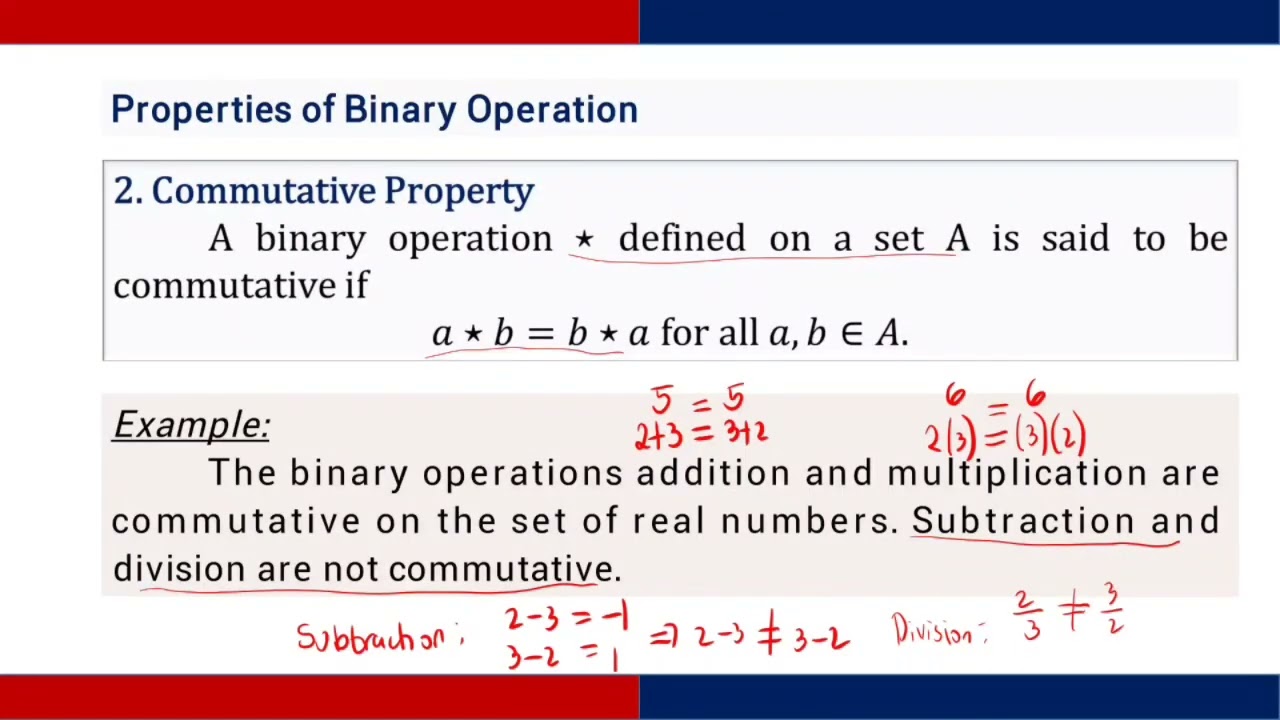 2.5.2. Binary Operation