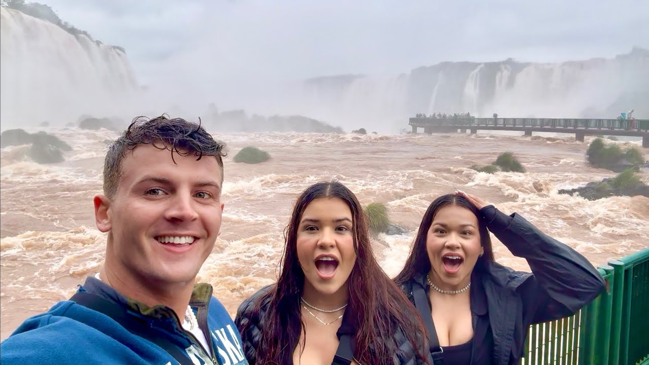 Couples Try Taking On IGUAZÚ FALLS Brazil Side ! We Did Not Expect This...