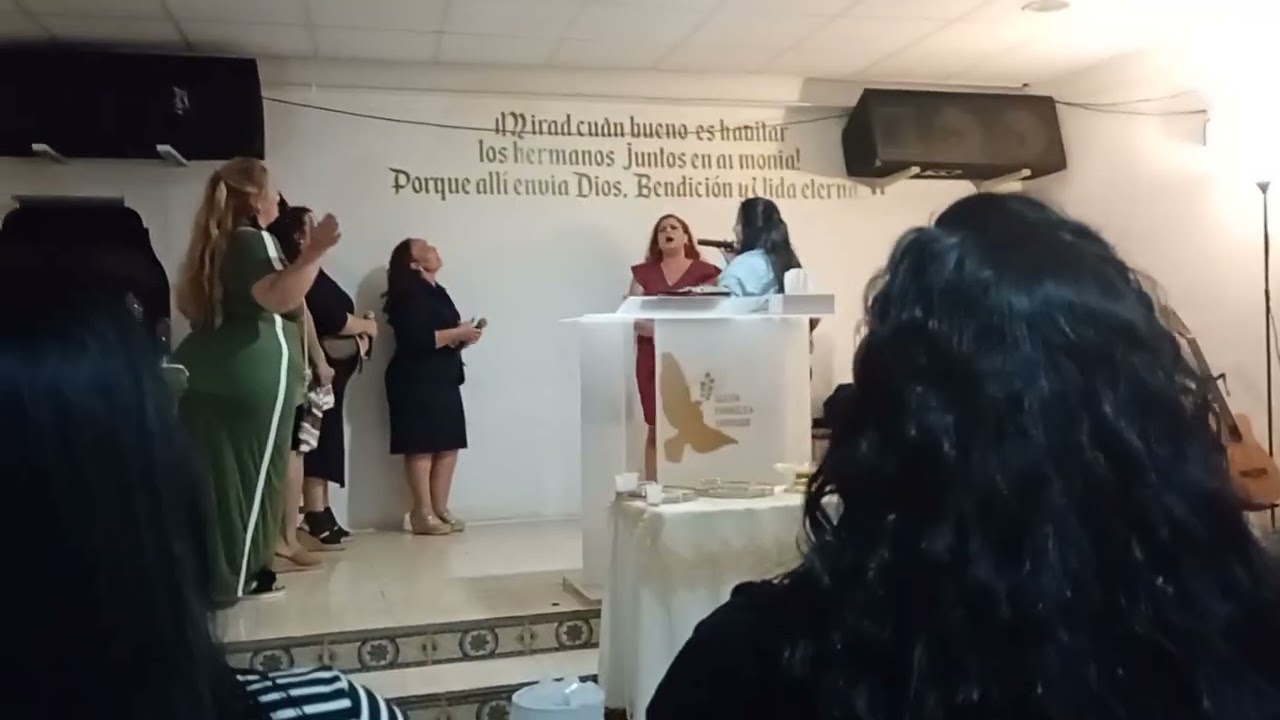Coro antiguo mujeres iglesia de lumpiaque