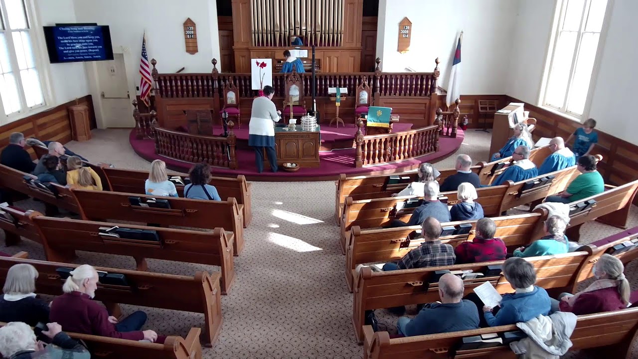 Worship with us live ... on this beautiful, chilly morning!  Sunday, February 1, 2026