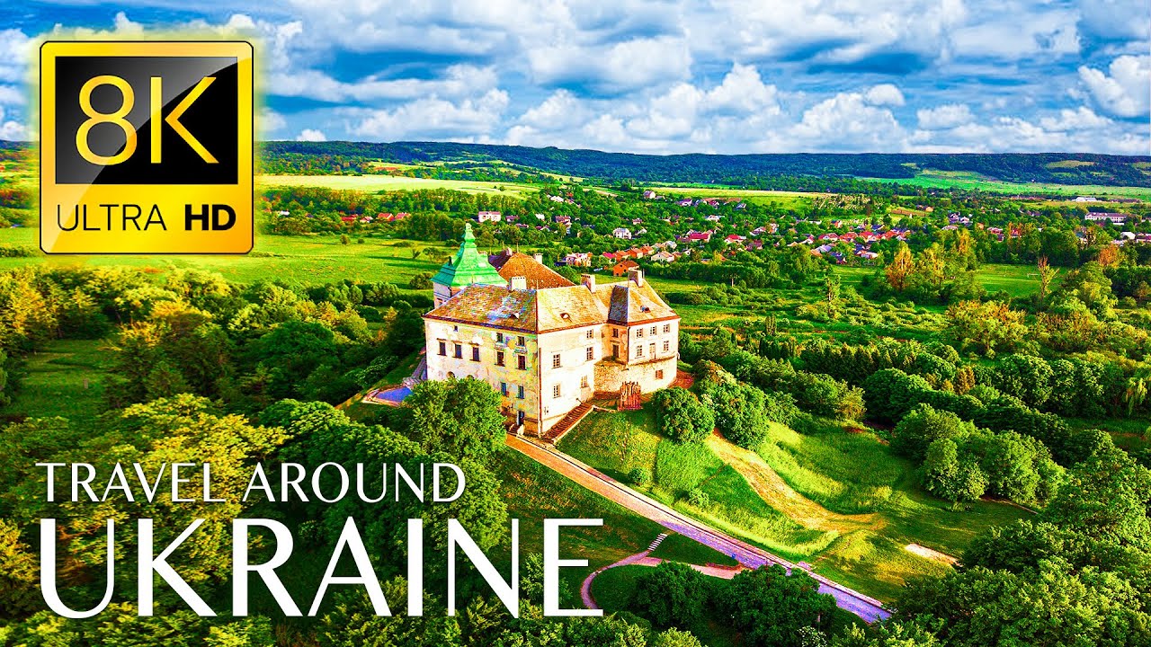 UKRAINE 8K &bull; Beautiful Scenery, Relaxing Music & Nature Sounds in 8K ULTRA HD