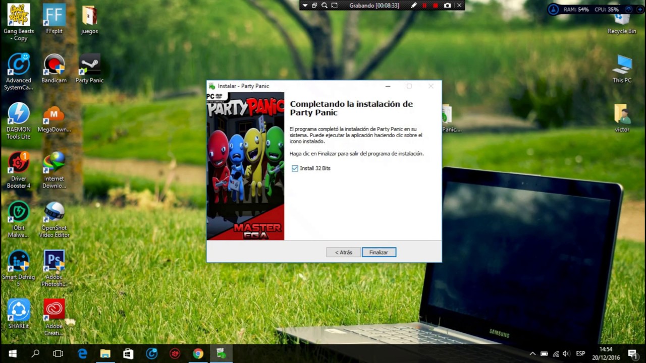 C&oacute;mo Descargar e Instalar Party Panic para pc sin utorrent