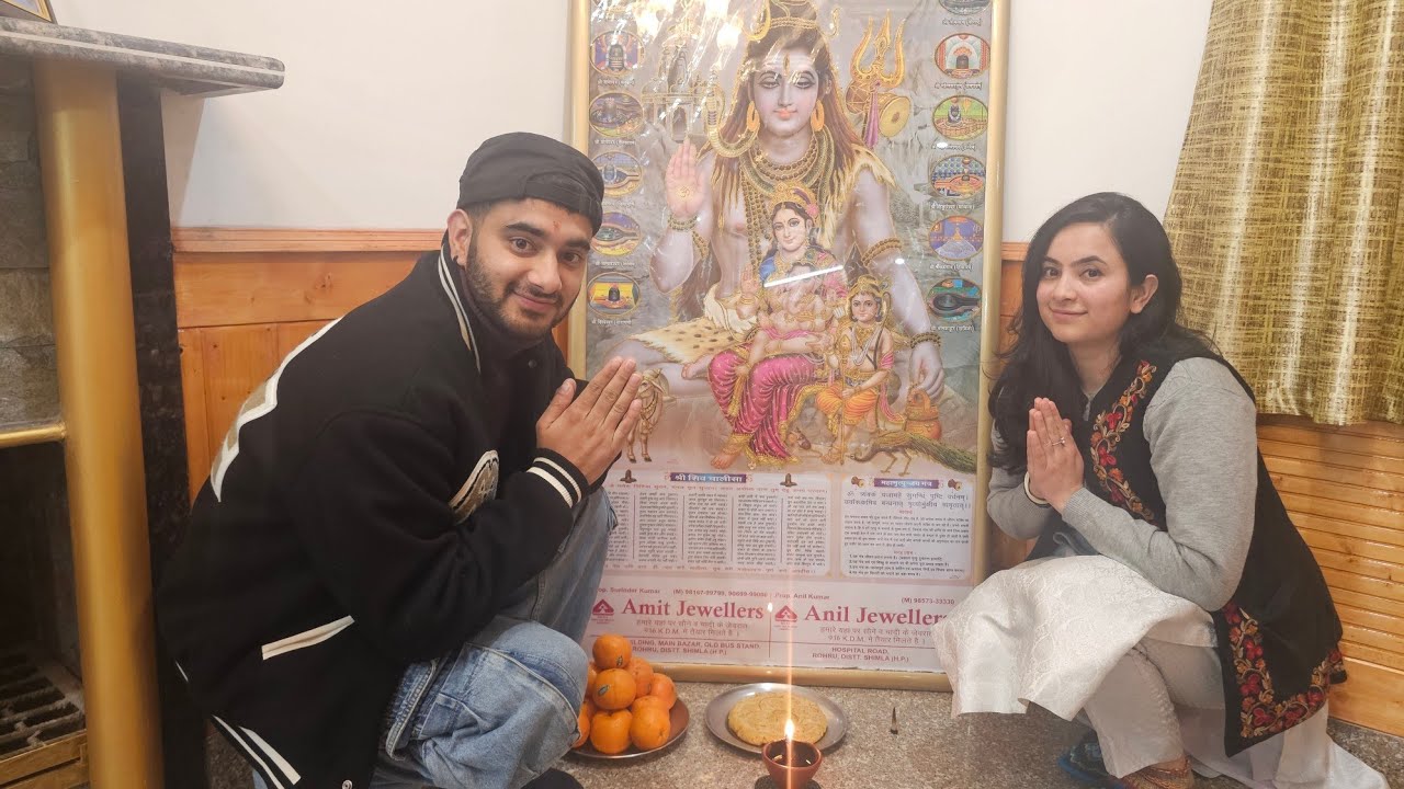 Mahashivratri Celebration in our village with Family 😍