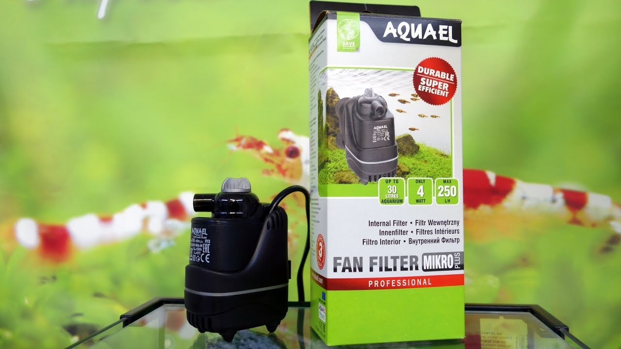 AQUAEL FAN FILTER MIKRO PLUS - самый мелкий в линейке!