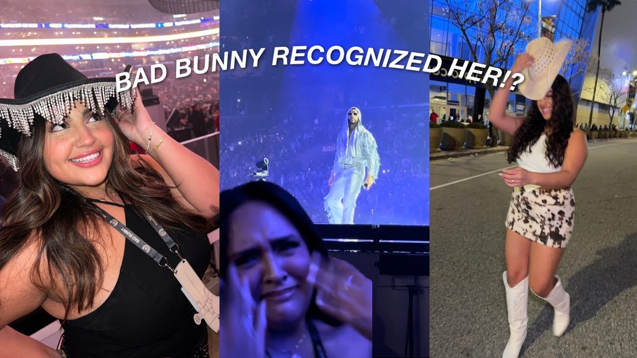going to LA to see BAD BUNNY!!! | the Aguilars