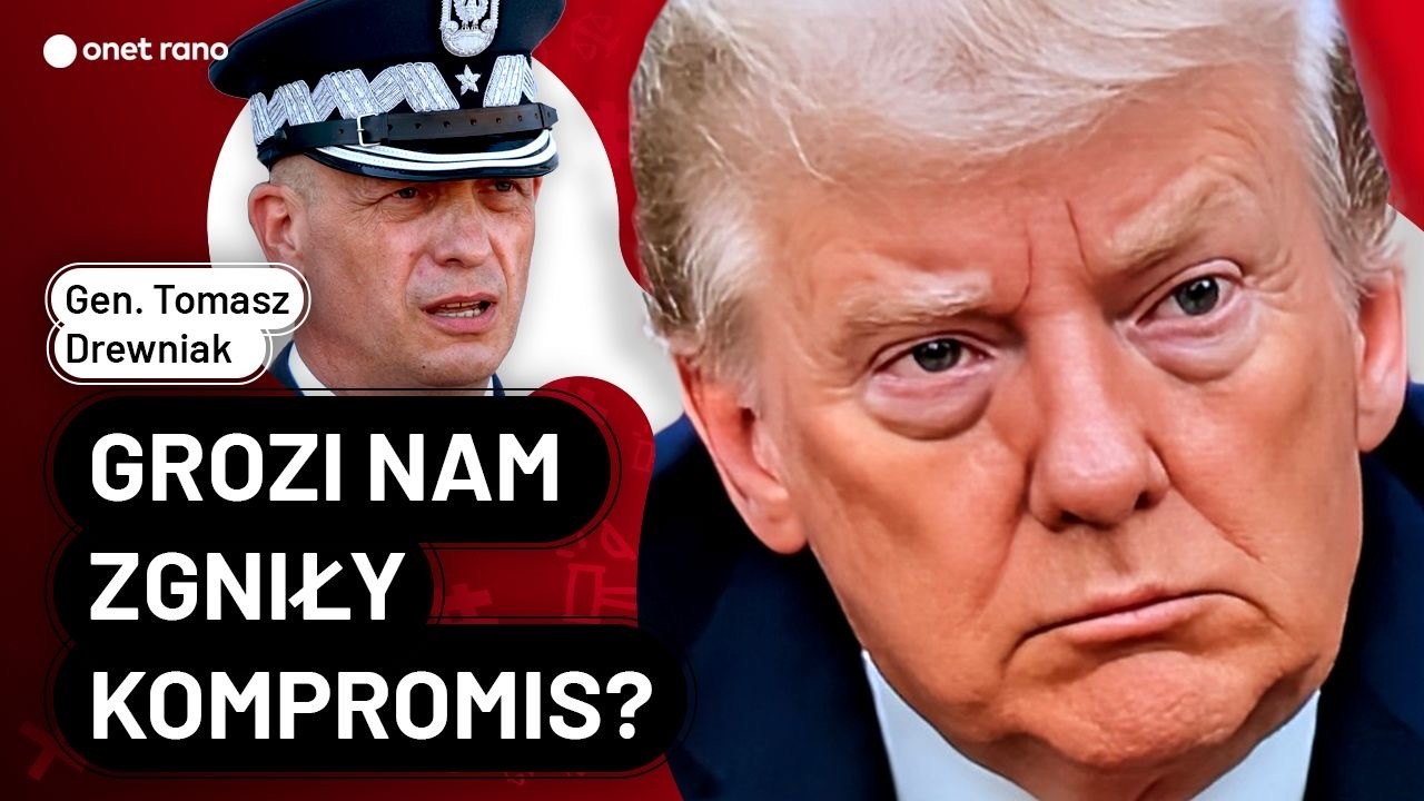 Gen. Drewniak o naciskach Trumpa: Jest szansa na pokój Ukraina-Rosja w lipcu I Onet Rano