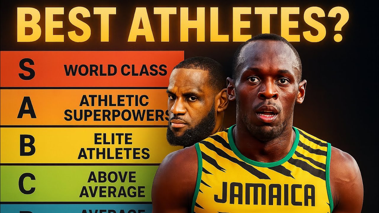Which Sport Has the BEST Athletes? (Tier List)