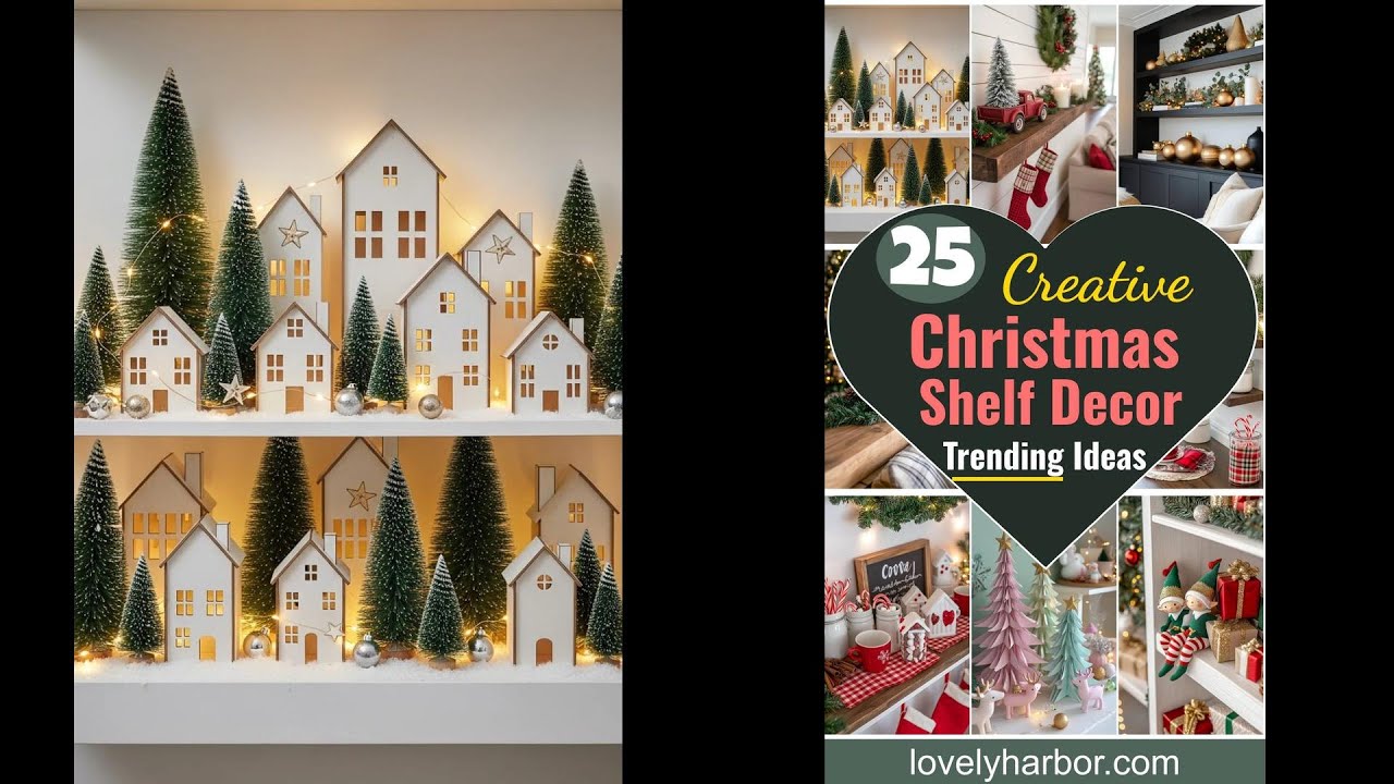 25 Creative Christmas Shelf Decor Ideas Trending This Year