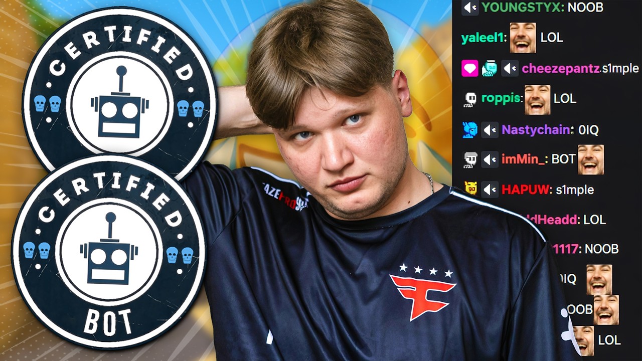 When s1mple Plays Like A BOT..! (0 IQ & FAIL MOMENTS)