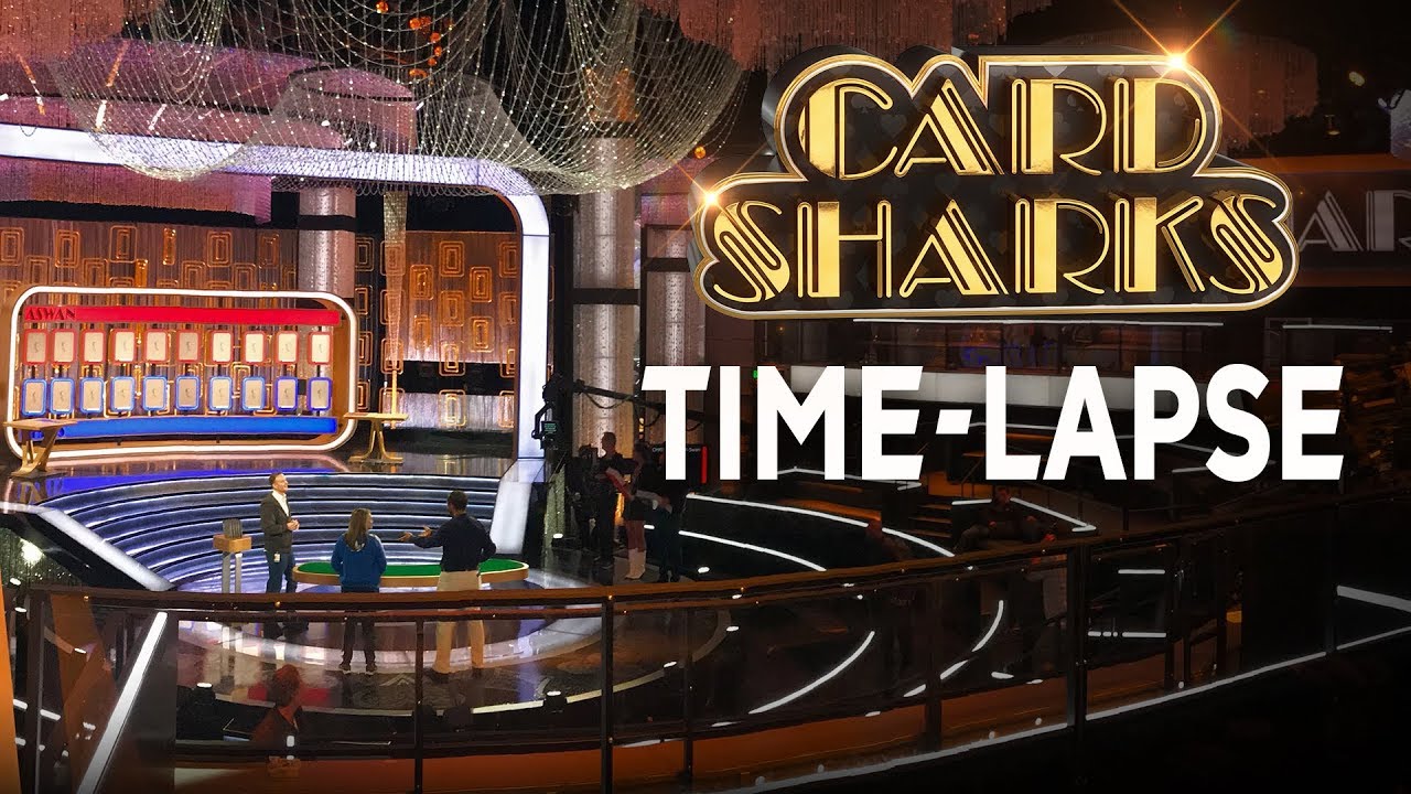 Card Sharks - Watch the New Card Sharks Set Build from TV City in Hollywood | BUZZR