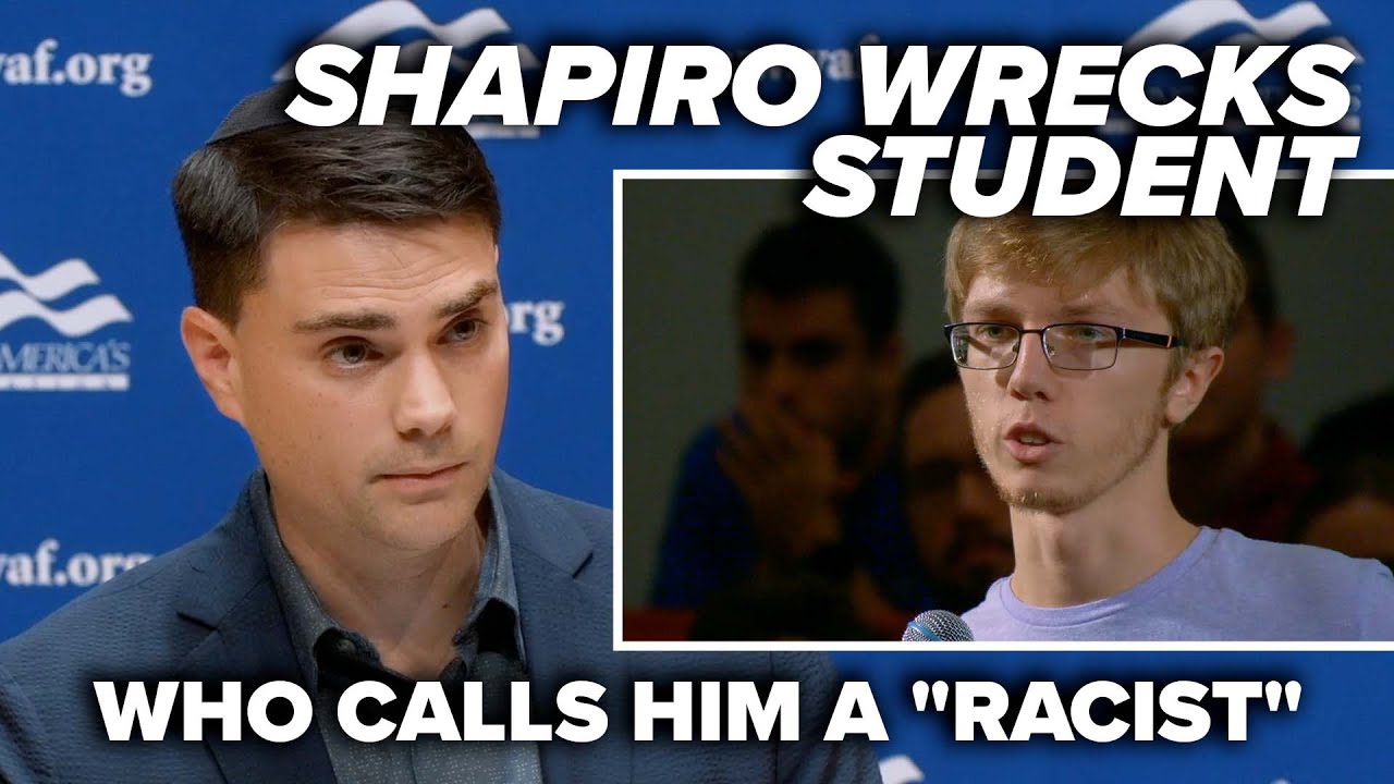 SHOW US THE RECEIPTS: Shapiro wrecks student who calls him a 