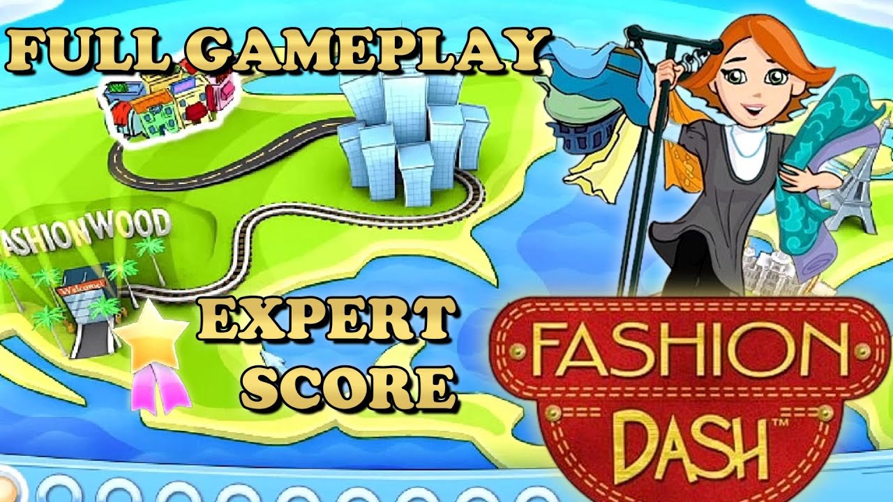 Fashion Dash - Full Gameplay | EXPERT SCORE | (NO COMMENTARY)