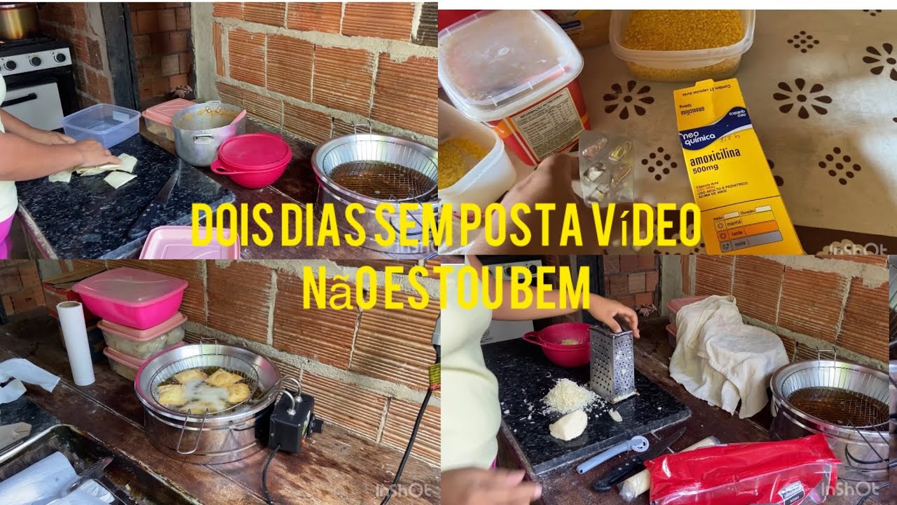 DOIS DIAS SEM POSTAR VIDEO NÃO ESTOU BEM DE SAÚDE 