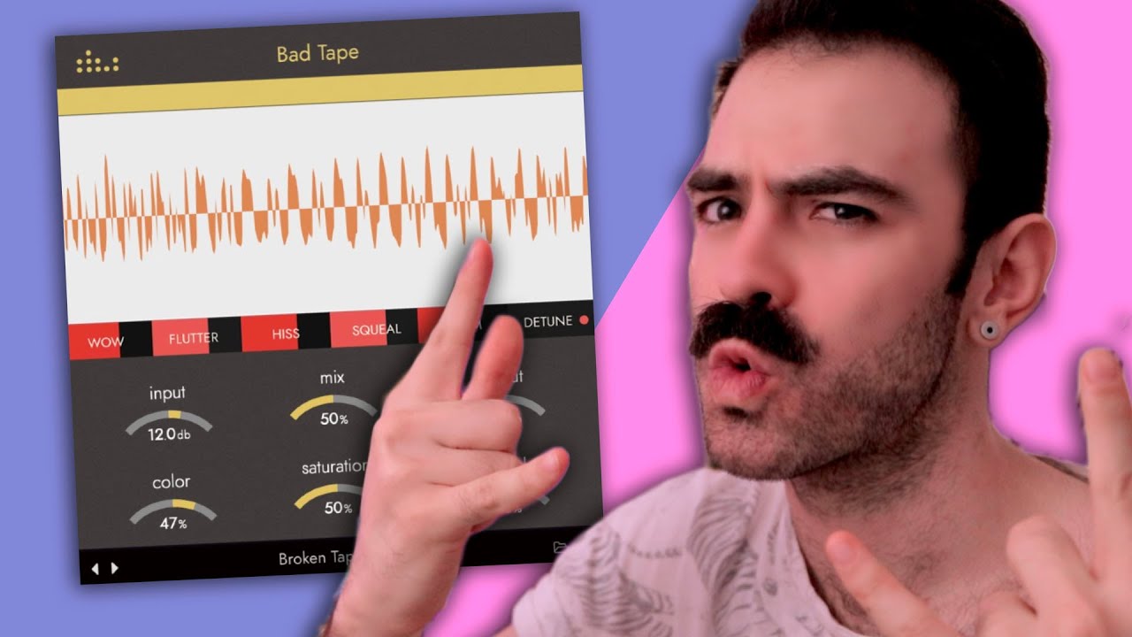 😎  La mejor emulación de cinta, Bad Tape de Denise Audio, review y demostración⎮Carlos Rendón