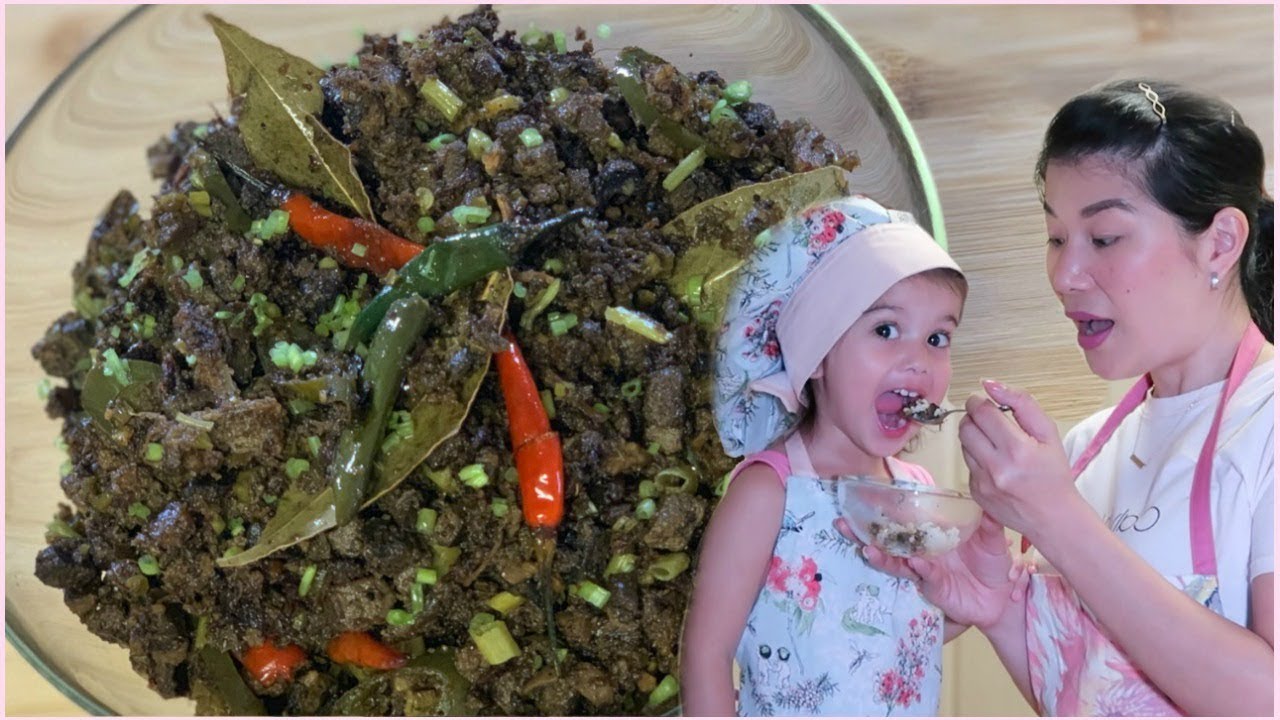 KANGDINGGA NG BICOL OR BOPIS  | NAPAKAIN ANG AUSTRALIAN KIDS