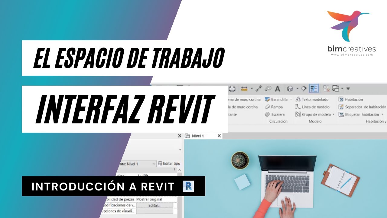 EL ESPACIO DE TRABAJO REVIT - CURSO DE INTRODUCCIÓN A REVIT PASO A PASO - 1.2