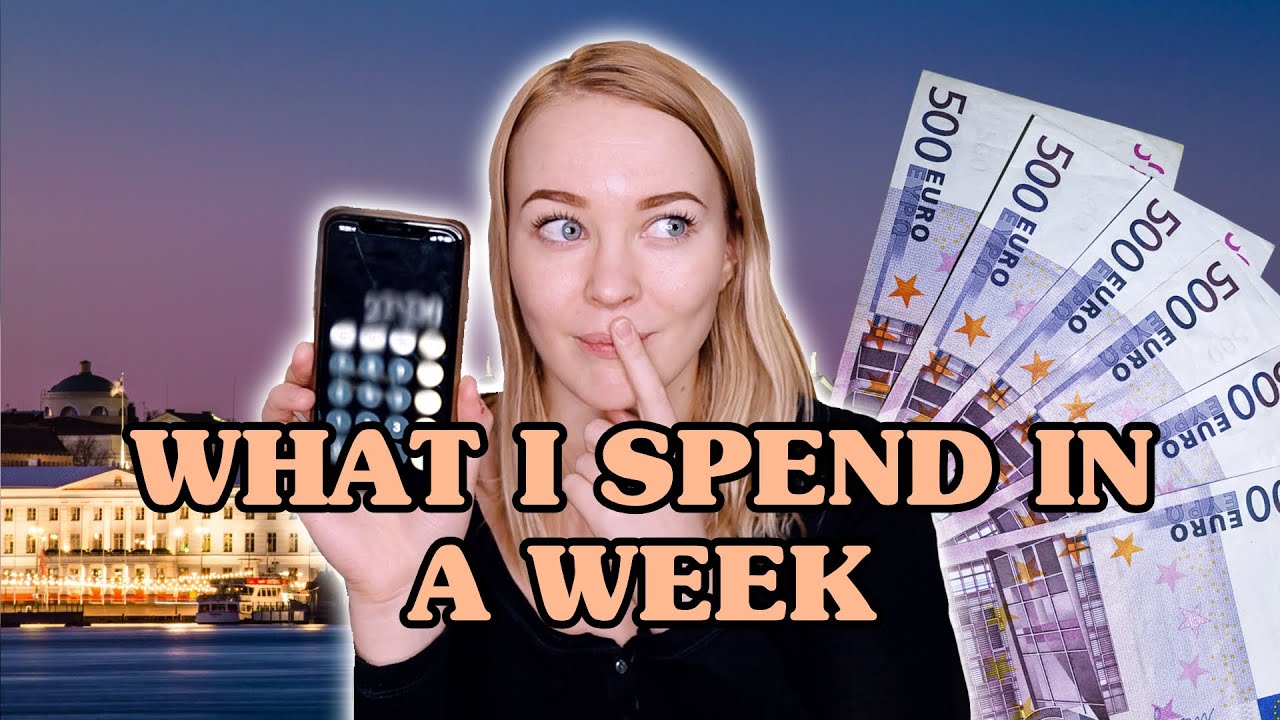 How Much Money I Spend In A Week as a 24 Year Old Living in Finland