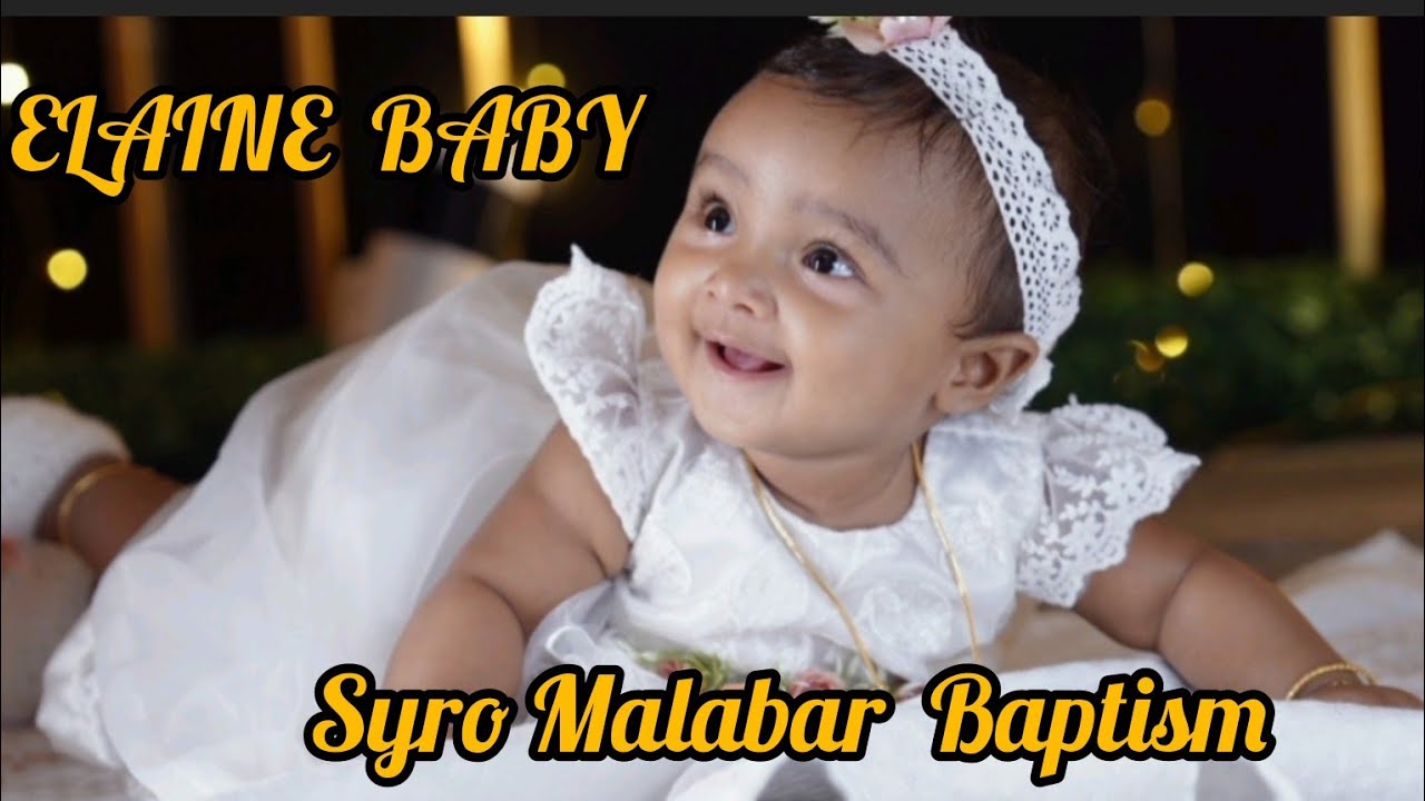 Syro Malabar Baptism/ Elaine/Tejin-Amoolya/ Wait for Gift unboxing video