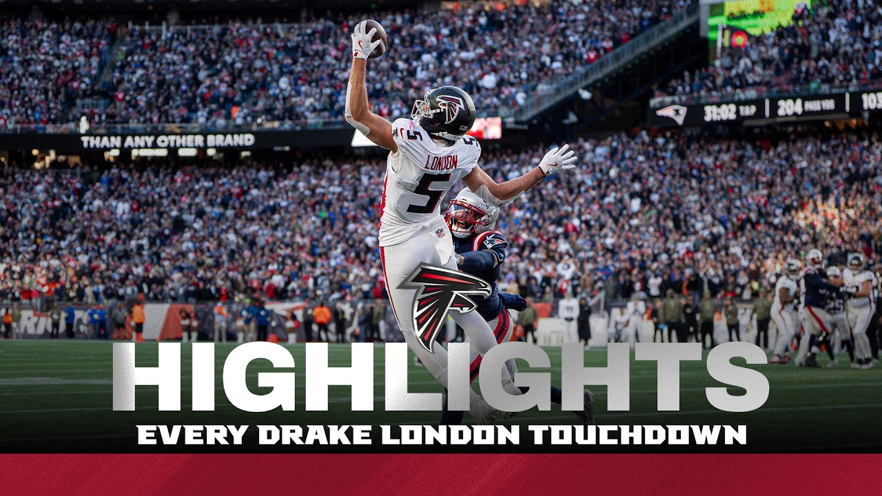 Every Drake London career touchdown | Highlights | Atlanta Falcons