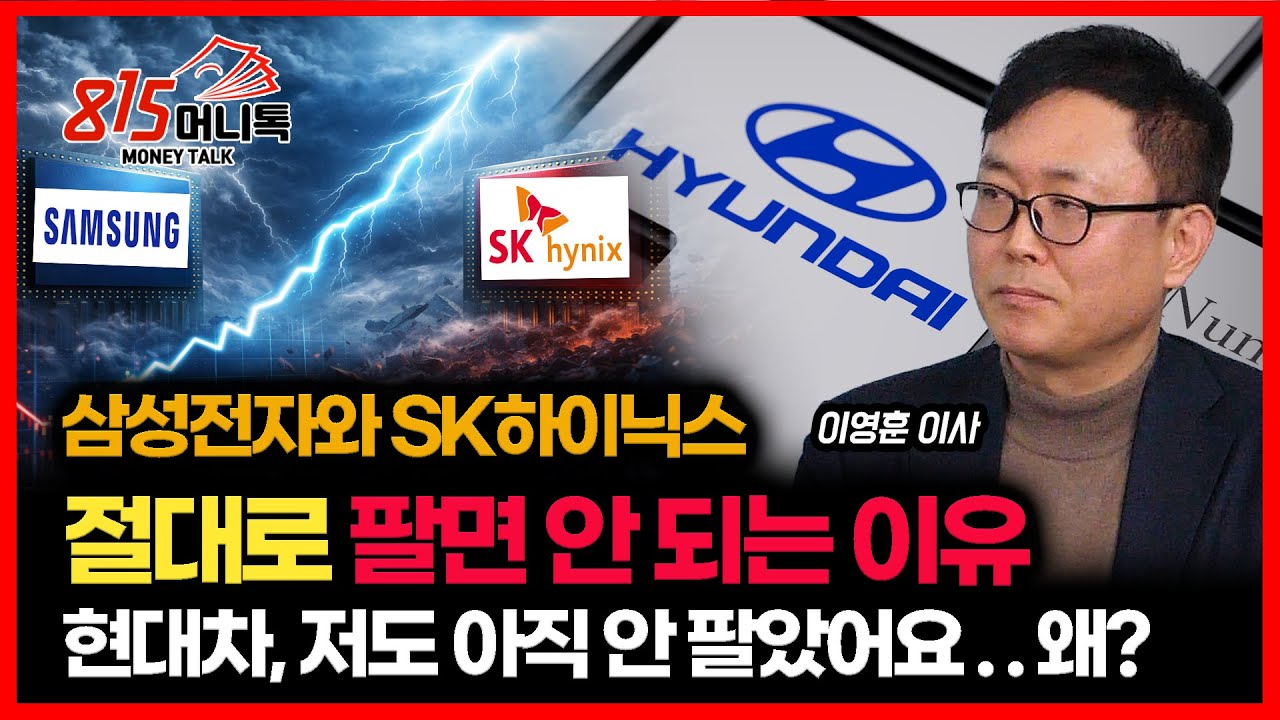 삼성전자와 SK하이닉스 절대 팔면 안 되는 이유 / 현대차, 저도 아직 안 팔았어요 