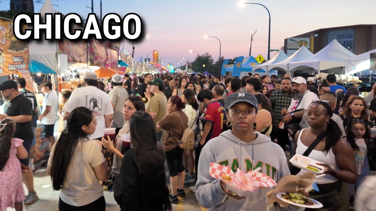 Chicago Fiesta Del Sol Festival 2026 Walkthrough on Friday | July 24, 2026 | 4k 60fps