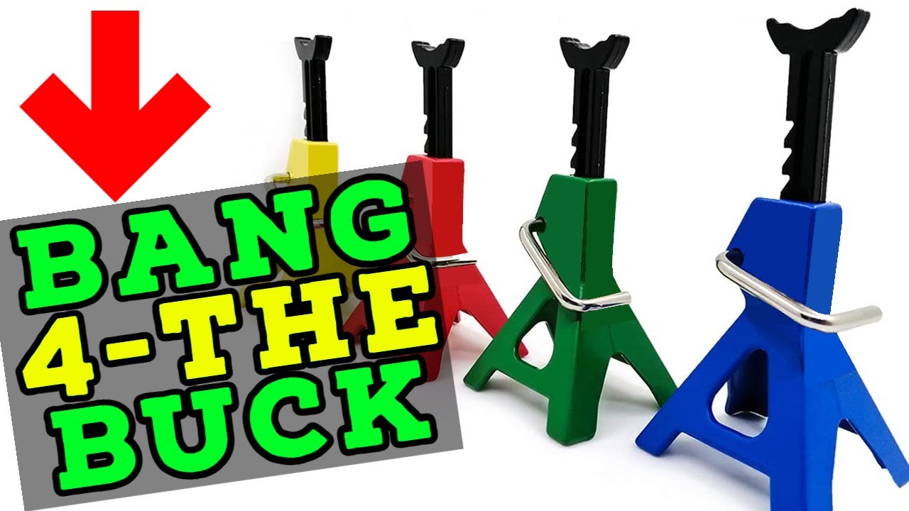 Best Budget Jack Stands! (Double Locking - Jack Stand Buyer's Guide 2021)